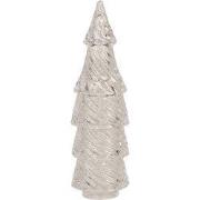 Clayre & Eef Glazen potje Kerstbomen Transparant Glas