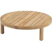 Finn salontafel teak 80 cm dia. H25 cm 4SO