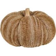 Clayre & Eef Decoratie Pompoen Bruin Polyester