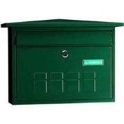 Brievenbus groen deco