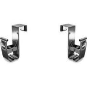 Roestvrijstalen theedoekhouder voor lade - Set van 2