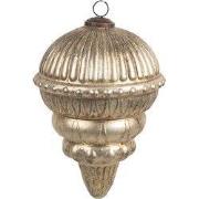 Clayre & Eef Kerstbal Goudkleurig Glas