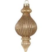 Clayre & Eef Kerstbal Goudkleurig Glas