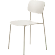 Julan kunststof eetkamerstoel grijs/beige