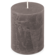 Rustiek Kaars 70/95mm-donkergrijs