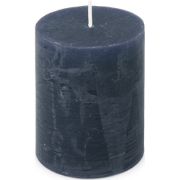 Rustiek Kaars 70/95mm-donkerblauw I