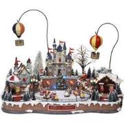 Kasteel Met Luchtballonnen