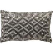 Dutch Decor VERANO - sierkussen 30x50 cm - waterafstotend - Charcoal G...