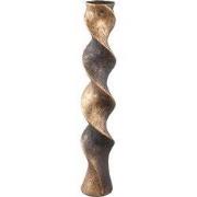 PTMD Kandelaar Bryah - 16x16x90 cm - Cement - Zwart