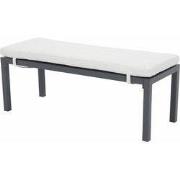 Garden Impressions Tarera sportbank 120x45 cm - donker grijs