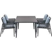 Garden Impressions Brendon tuinset 5-delig - Senna tuintafel 180x100 c...