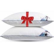 Fabiola - Zacht Halfdons Hoofdkussen - Set van 2 stuks - DownPass gece...