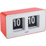 Karlsson - Wand/Tafelklok Funky Flip - Scarlet red