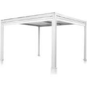 Patio Cover 3.6 bij 3.5 meter Wit Overkapping