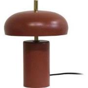 Tafellamp Joya - Rode oker - 18x18x24cm