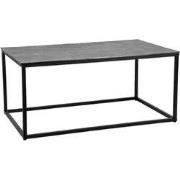 LABEL51 Salontafel Pride - Antiek ash - Metaal - 100 cm