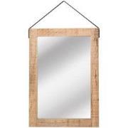 LABEL51 Spiegel - Naturel - Mangohout - 60x85 cm
