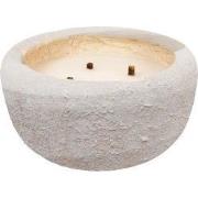 PTMD Kaars Gabor - 36x36x20 cm - Cement - Creme