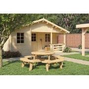 Picknicktafel rond Tuindeco