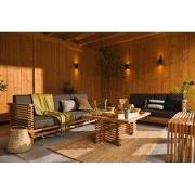 Riverside teak bijzetbankje 110x35 cm Tuindeco