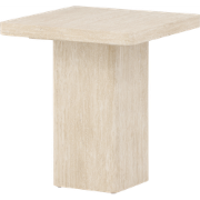 Hannes houten salontafel beige - 50 x 50 cm