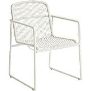 Mira stoel wit/taupe