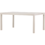 Grace aluminium uitschuifbare tuintafel beige tot 160 tot 240 x 100 cm
