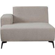 Bank Nero Longchair Arm Links Voorstaand 117x151x80 cm