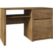 Meubella - Bureau Monaco - Eiken - 120 cm