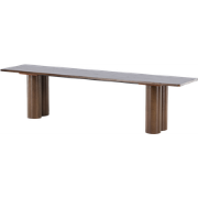 Faya houten eetkamerbank donkerbruin - 180 x 45 cm