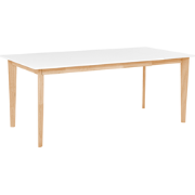 SOLA  - Uitschuifbare eettafel - Wit - 90 x 140/180 cm - MDF