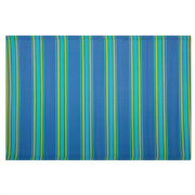 ALWAR - Outdoor kleed - Turquoise - 120 x 180 cm - Polypropyleen