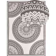 NELLORE - Tuintapijt - Grijs/Beige - 160 x 230 cm - Polypropyleen