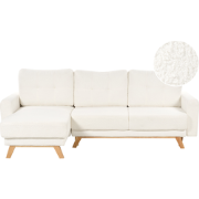 SIRO - Slaapbank - Gebroken wit - Rechtszijdig - Bouclé