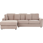 KOHLO - Hoekbank - Taupe - Rechtszijdig - Stof