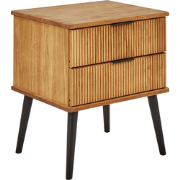 TIMMINS - Nachtkastje - Lichthout - Dennehout