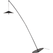 COMALIE  - Staande lamp - Zwart - Metaal