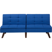 RONNE  - Slaapbank 3-zits - Marineblauw - Polyester