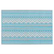 NAGPUR - Outdoor kleed - Turquoise - 120 x 180 cm - Polypropyleen