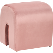 MODOC  - Poef met opbergruimte - Roze - 35 cm - Fluweel