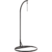 STAN - Hangstoel - Zwart - Staal