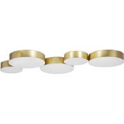 LUGA - Plafondlamp - Goud - IJzer