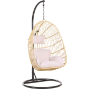 CASOLI - Hangstoel - Natuurlijk - 97 cm - PE rotan