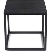 Spinder Design Bijzettafel Daniël - Zwart - 40 x 40