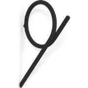 Spinder x BUDDE kapstok Tuba M - Zwart