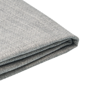 FITOU - Bekleding bed - Lichtgrijs - 90 x 200 cm - Polyester