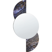 SEUZEY - Wandspiegel - Paars - Glas