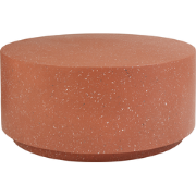 TREZZO - Salontafel - Terrazzo/Rood - Lichtbeton