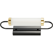 HENRY - Wandlamp - Zwart/Goud - Metaal