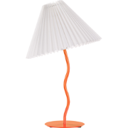 ALWERO - Tafellamp - Oranje - Metaal